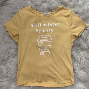 Forever 21 Coffee T-shirt